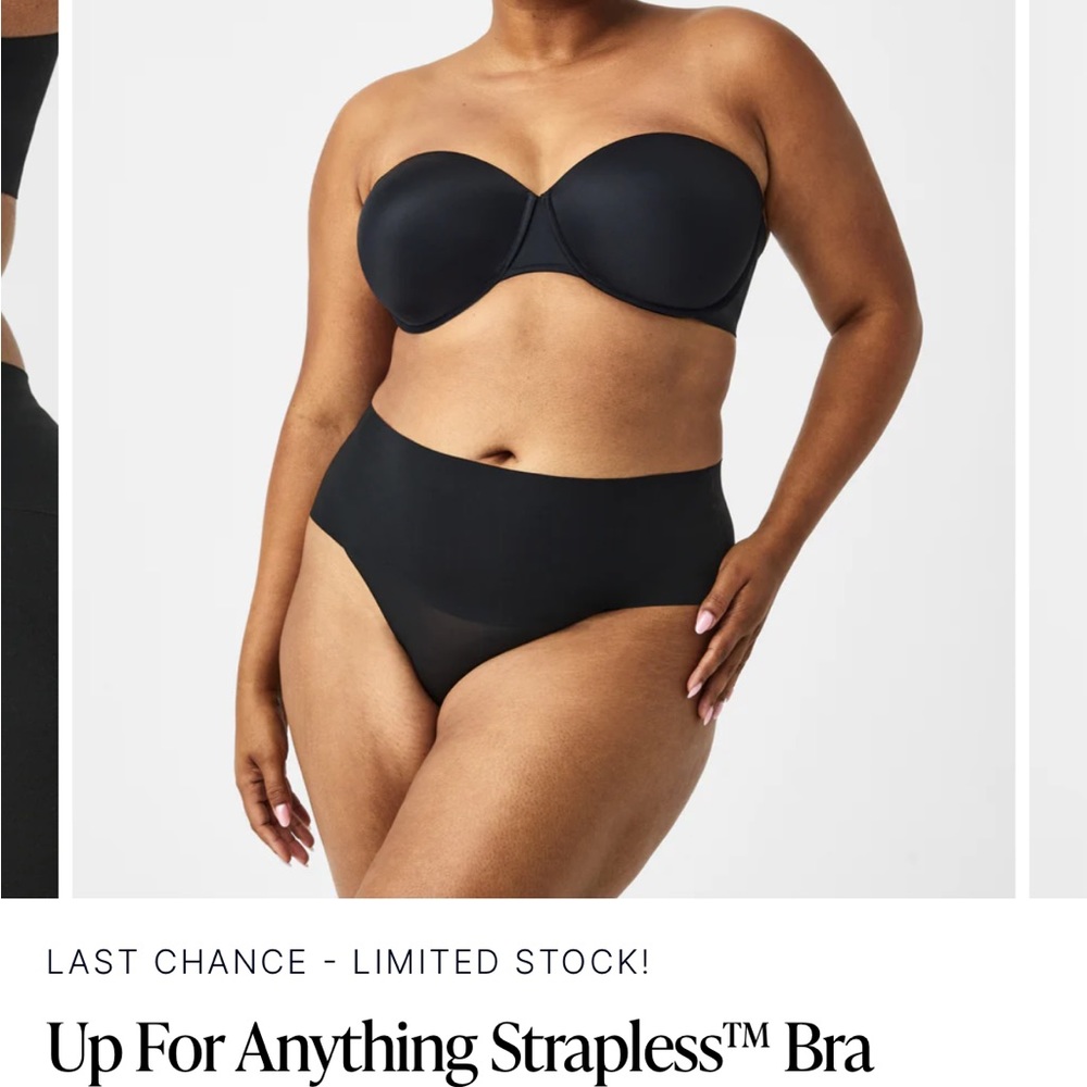 NWT Spanx brand Up for Anything Strapless Bra